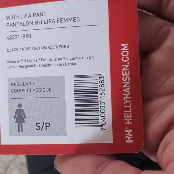Women's Small Helly Hansen Lifa Pant - Picture 3 of 3
